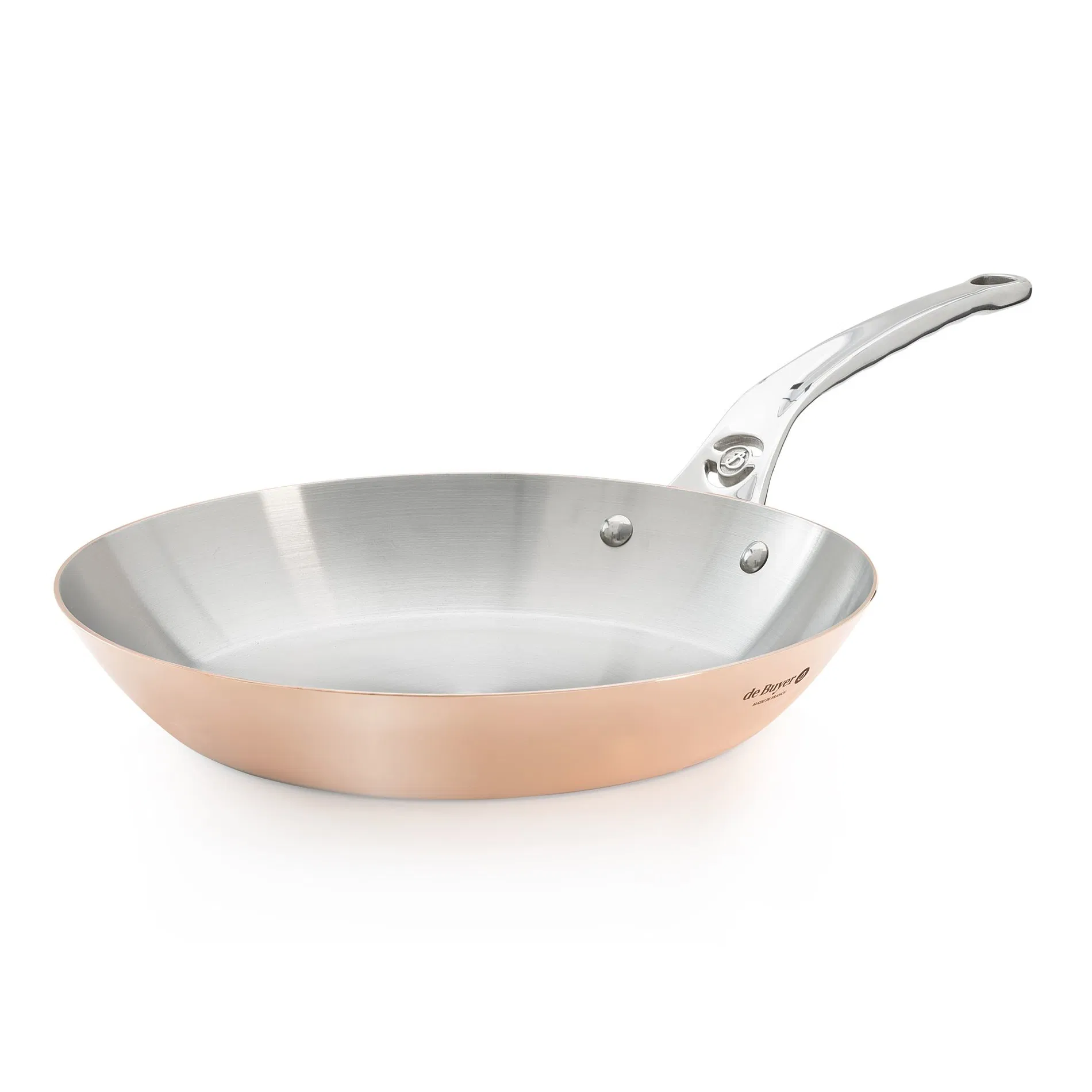 Patelnia miedziana premium