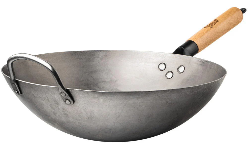 Wok stalowy 32 cm